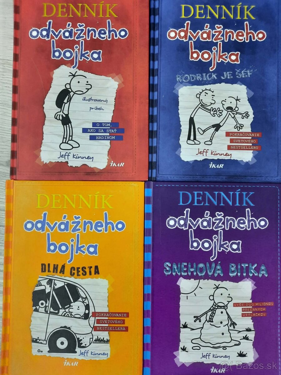 Dennik odvazneho bojka 4x