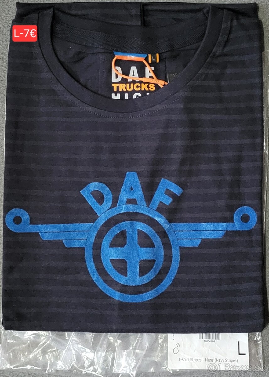 Predám tričká Nové DAF spolu 200eur