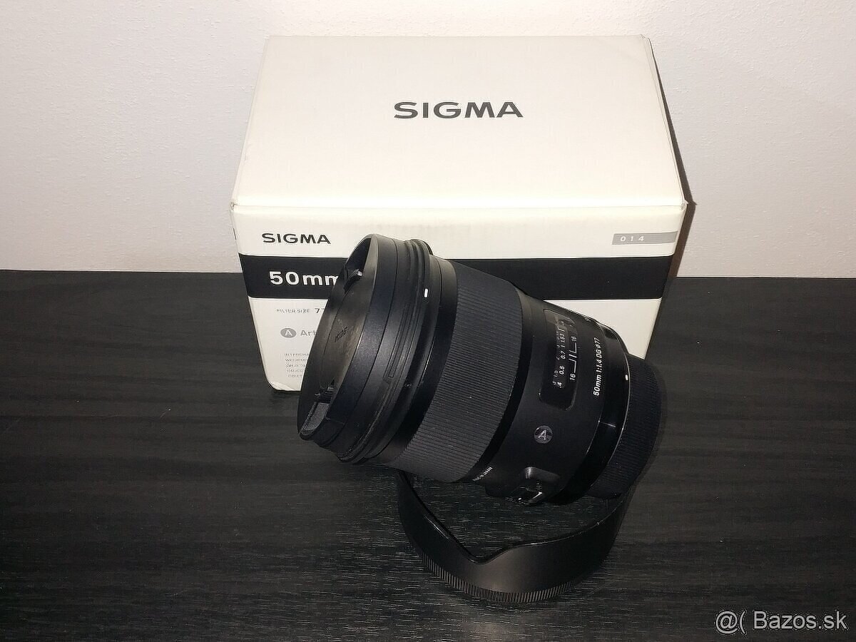sigma 50mm 1:1.4 dg art hsm nikon