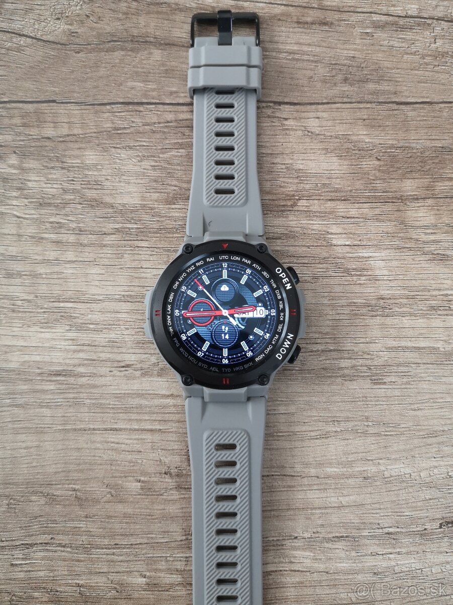 Pánske hodinky - NESTTI smart watch sport 87 sivé