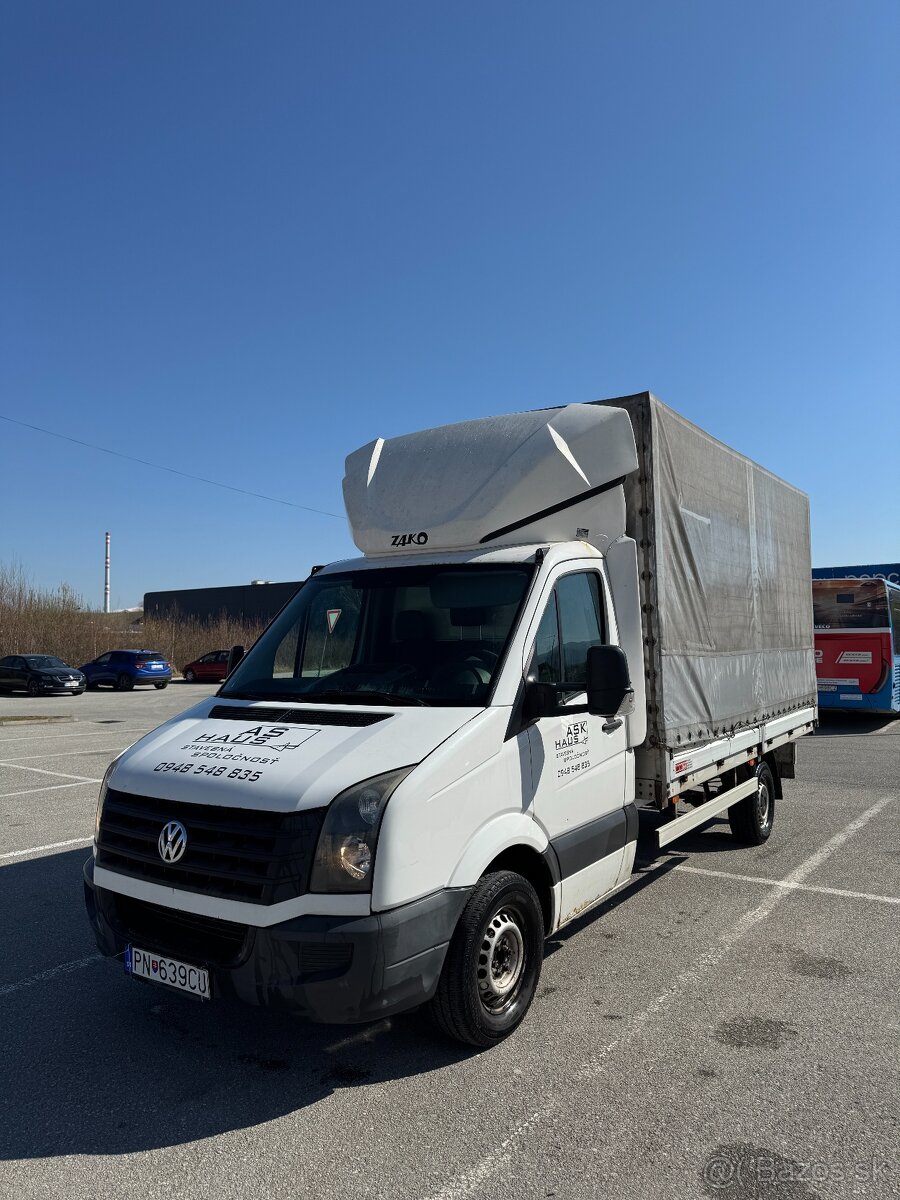 Predám VW CRAFTER rv 2012, 2,0TDi 80kw - plachta