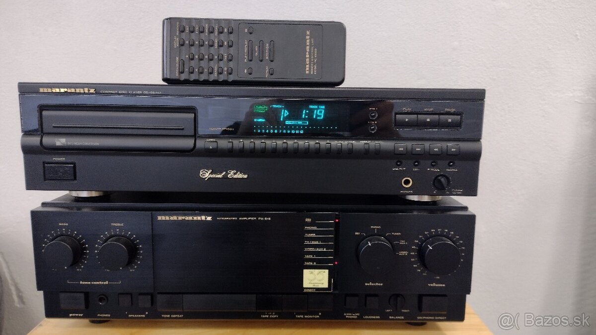 Marantz dvojica + s dvoma darčekmi