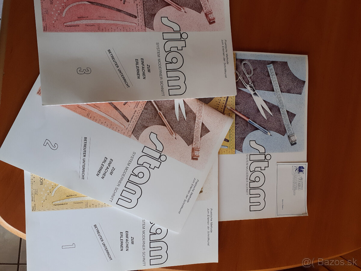 SITAM -SYSTEM MODERNER SCHNITT - 1 ,2 3 /P.M.