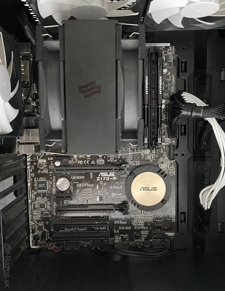 i7 6700k + doska Z170-P + 16 GB RAM