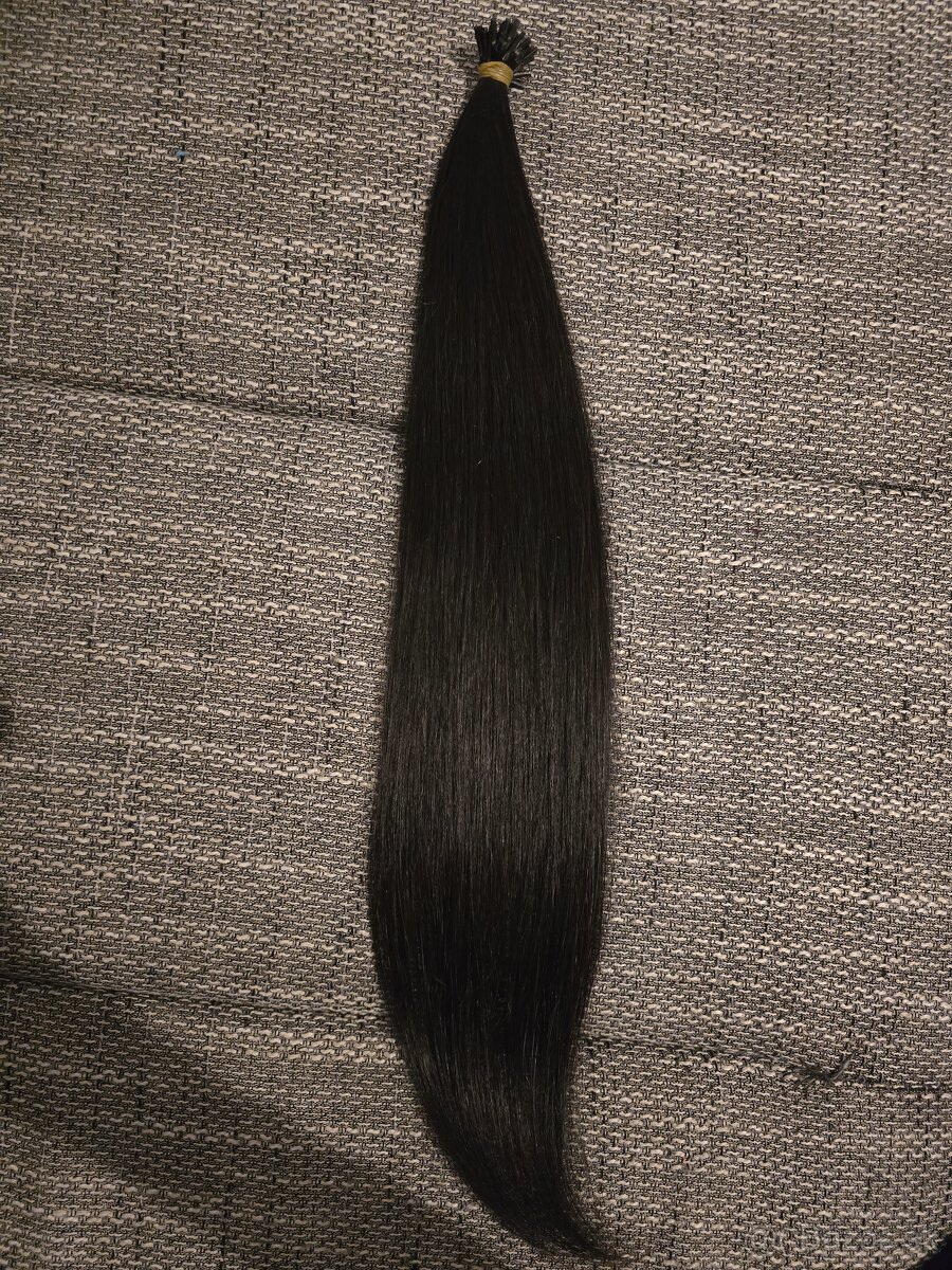 Ruské panenské vlasy 62cm