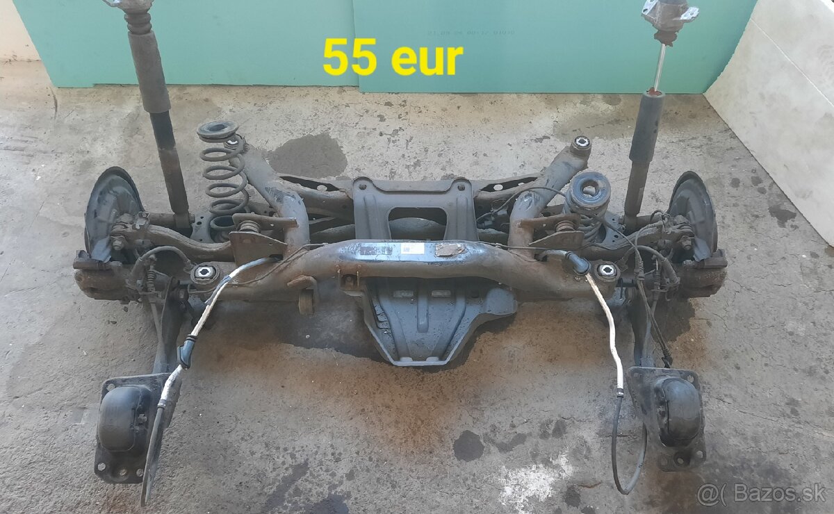 zadná náprava Superb 2