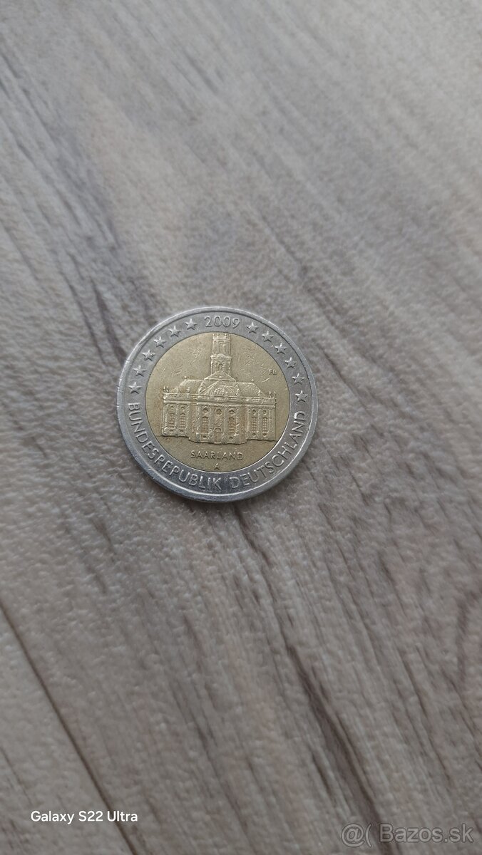 Predám tieto 2€ mince