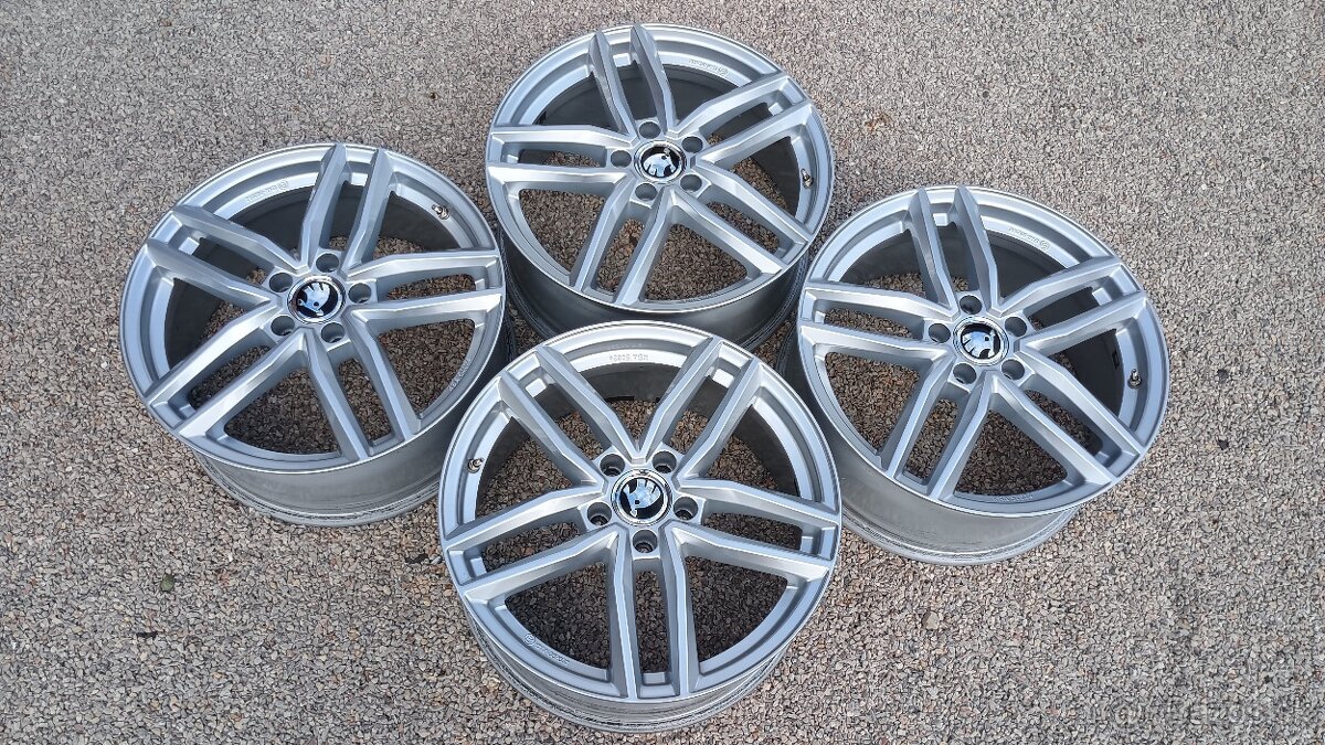 Alu disky Škoda Octavia 3, 5x112 R18
