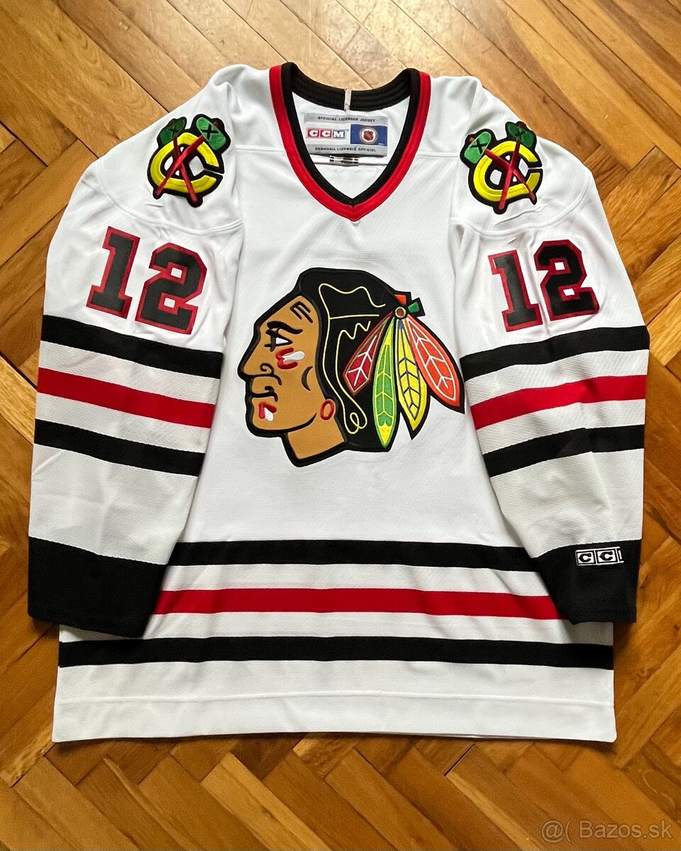 Hokejový NHL dres Chicago Blackhawks Peter Bondra #12