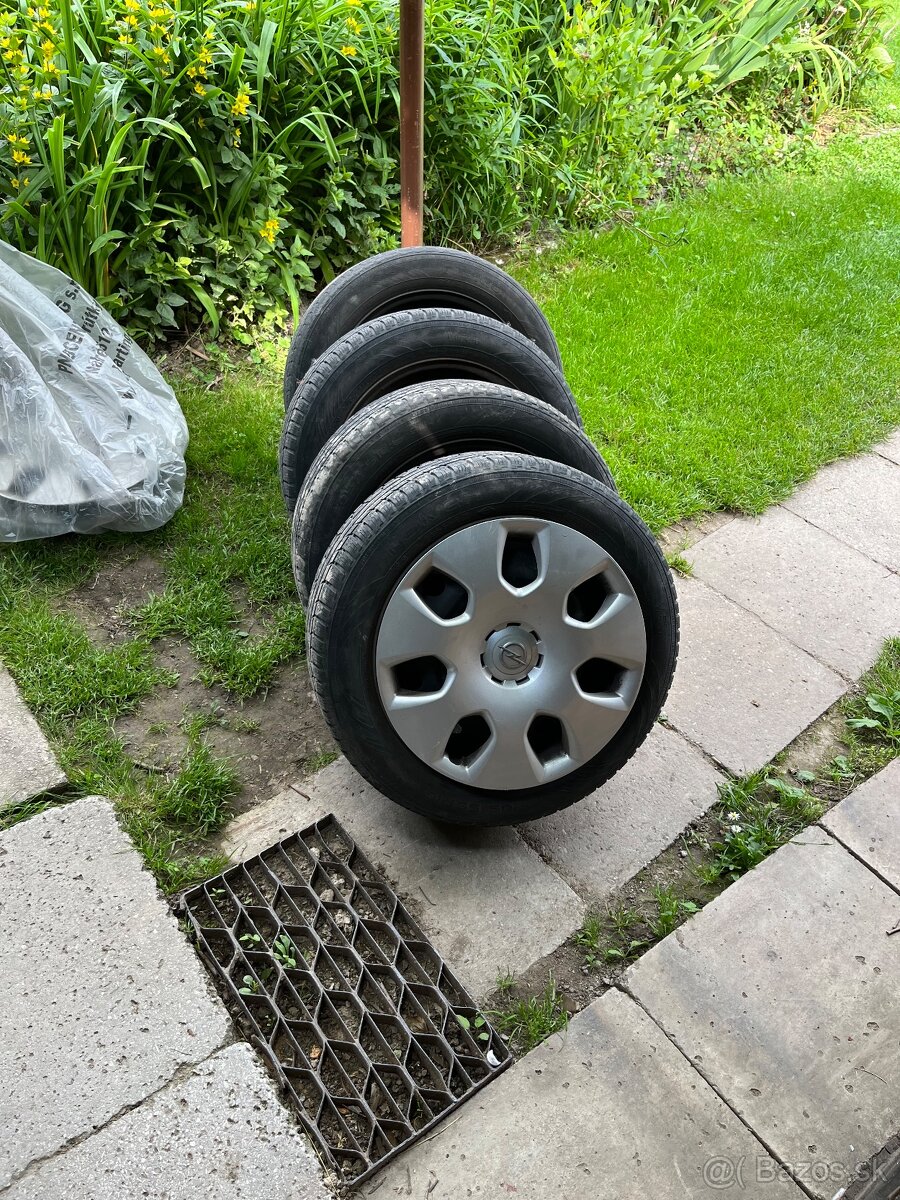 Plechové komplety opel astra 205/55r16