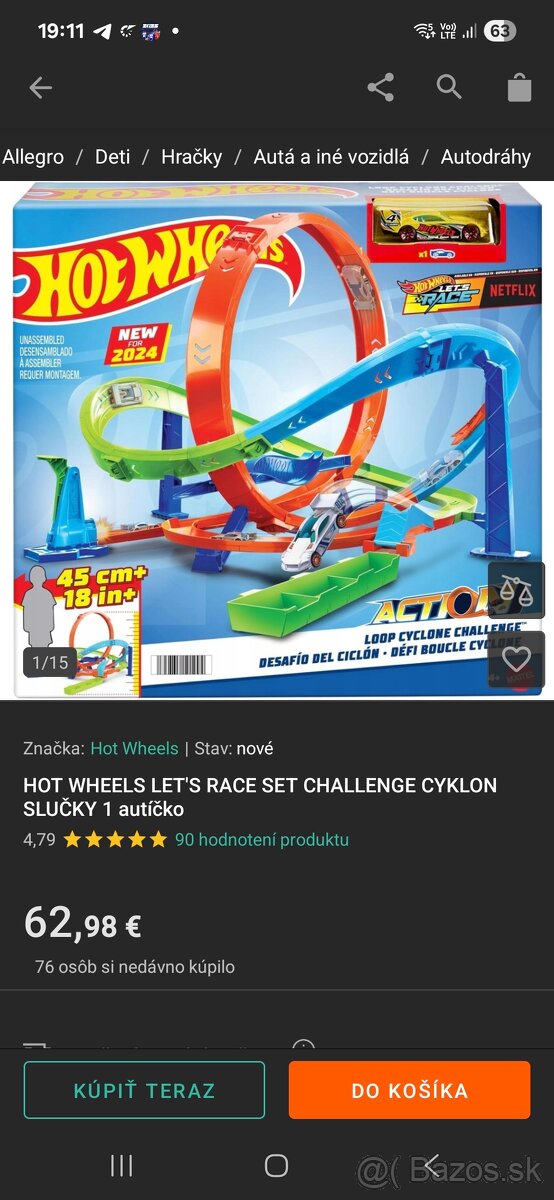 Hotwheels dráha