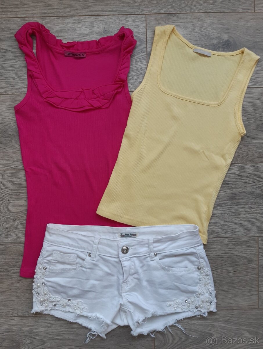 Ruzovy a zlty top