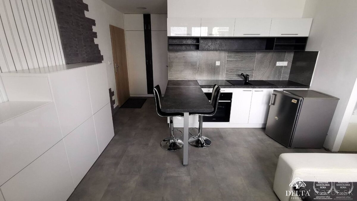 DELTA - Útulný, moderný 1-izbový byt s balkónom na prenájom
