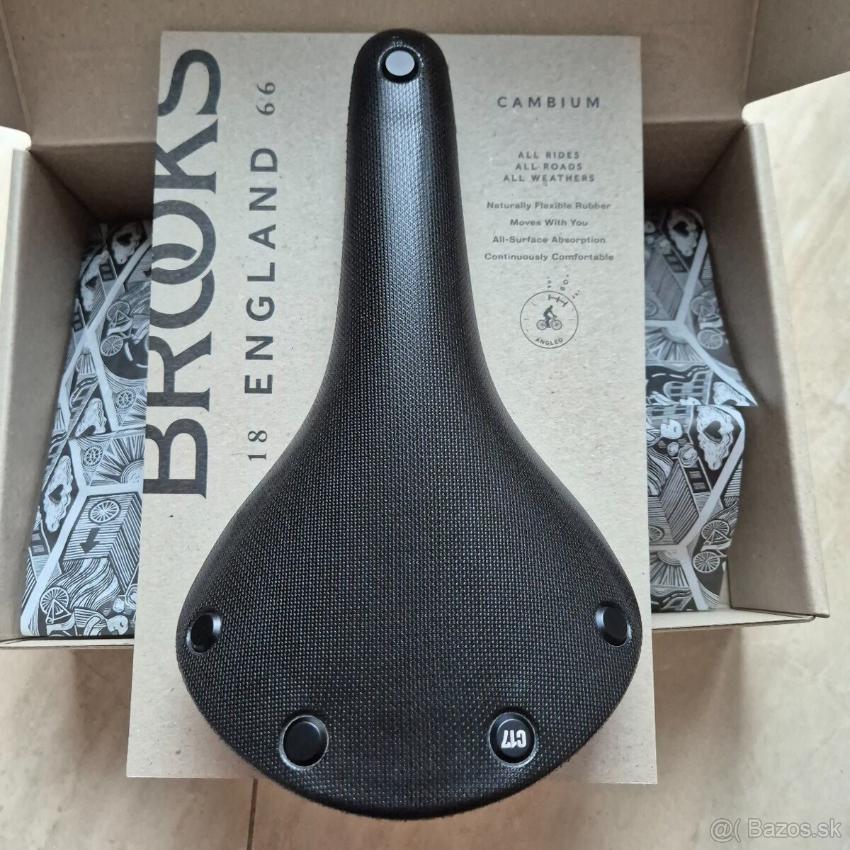 Sedlo Brooks C17 Cambium