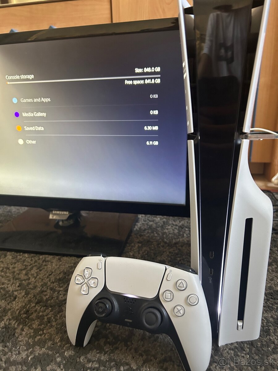 Sony PlayStation 5 Slim 1TB Disc Edition + DualSense ovládač
