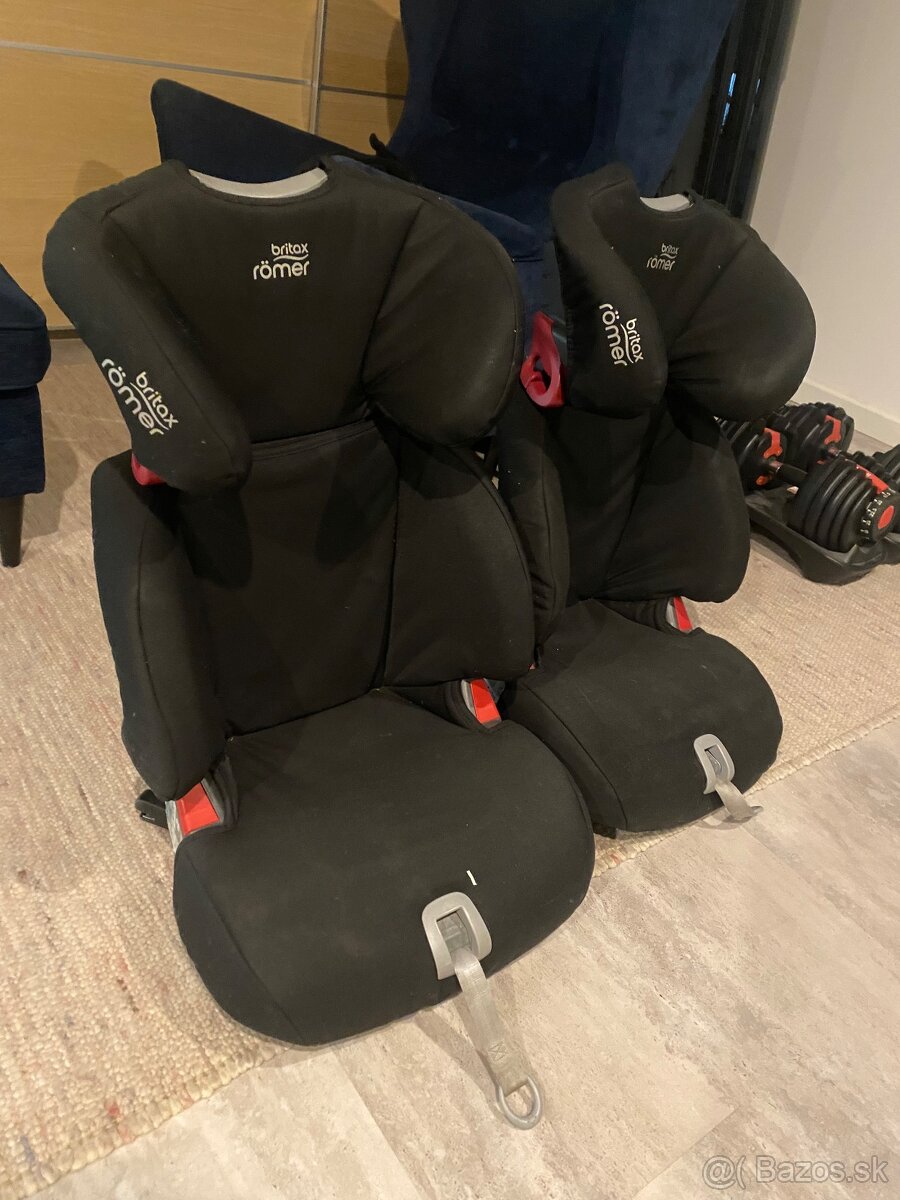 2x autosedacky Britax Römer