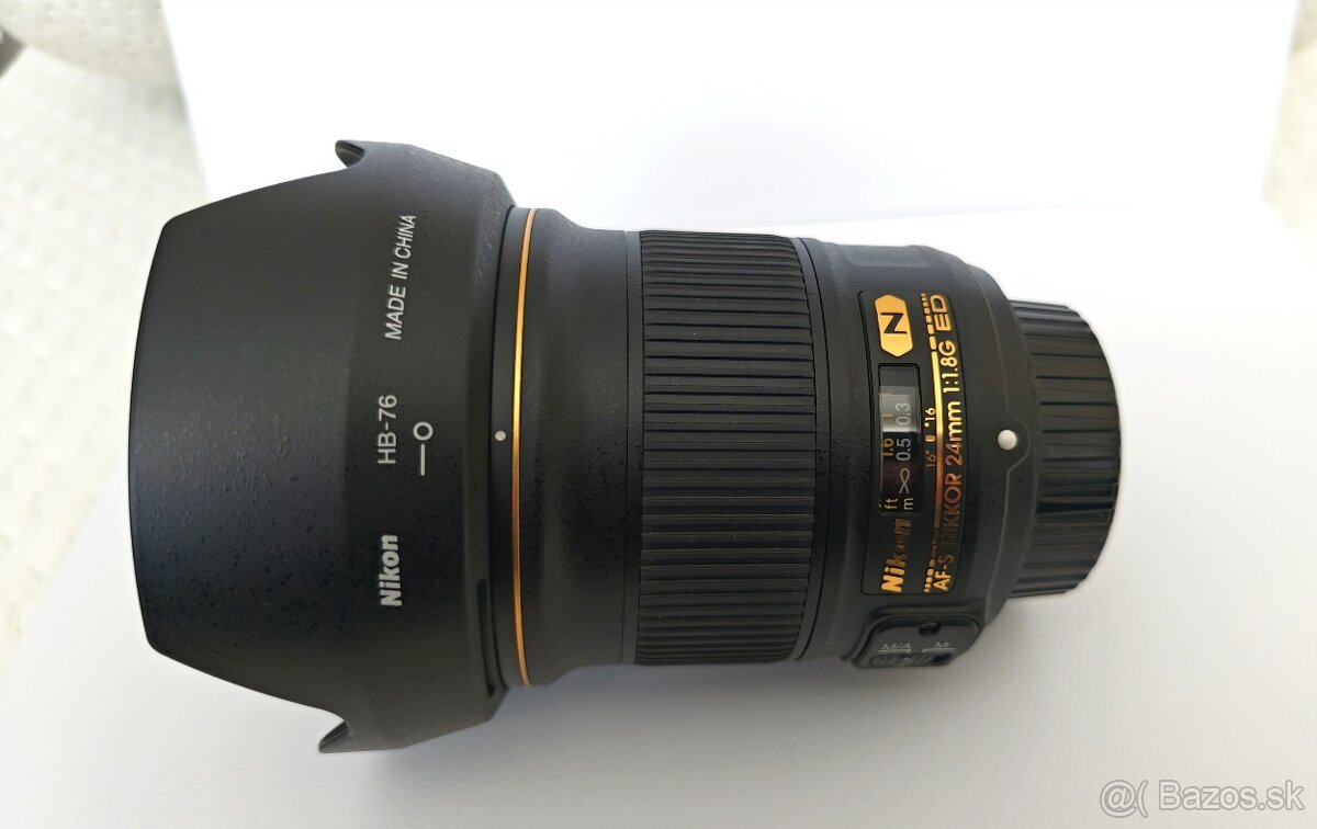 Nikon AF-S 24mm f/1.8G ED