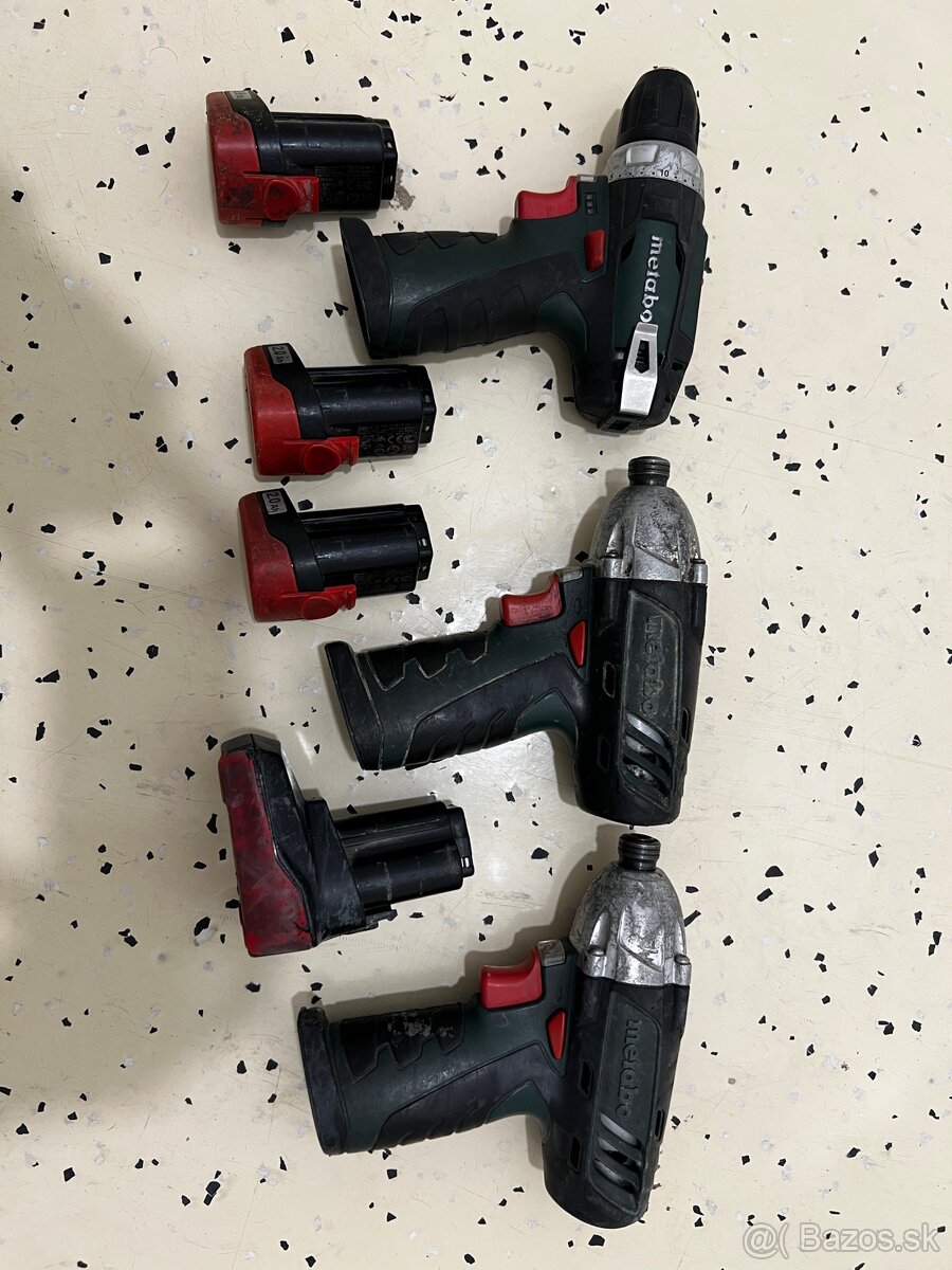 AKUMULÁTOROVÉ SKRUTKOVAČE METABO