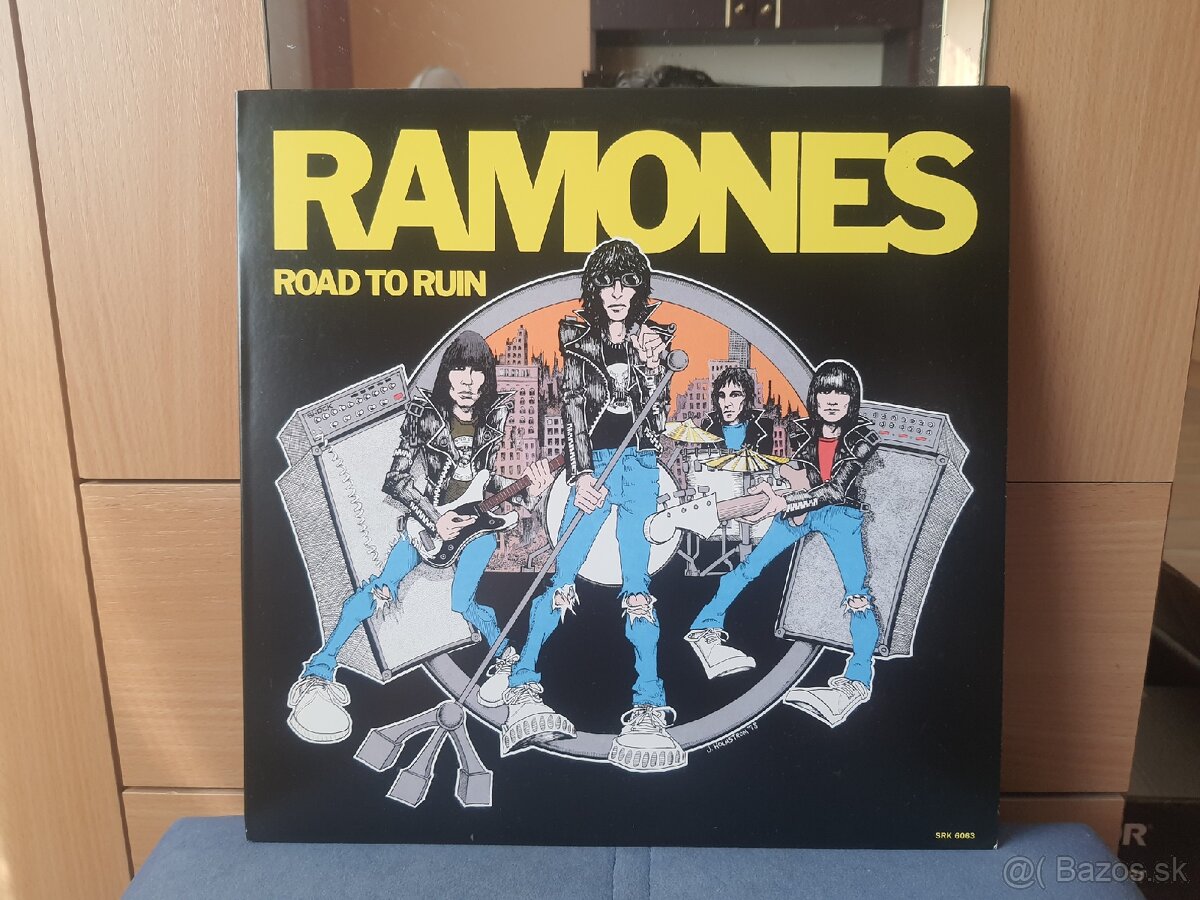 Ramones - Road to ruin, vinyl, ( color red )