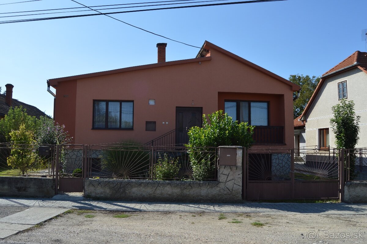 Predám rodinný dom