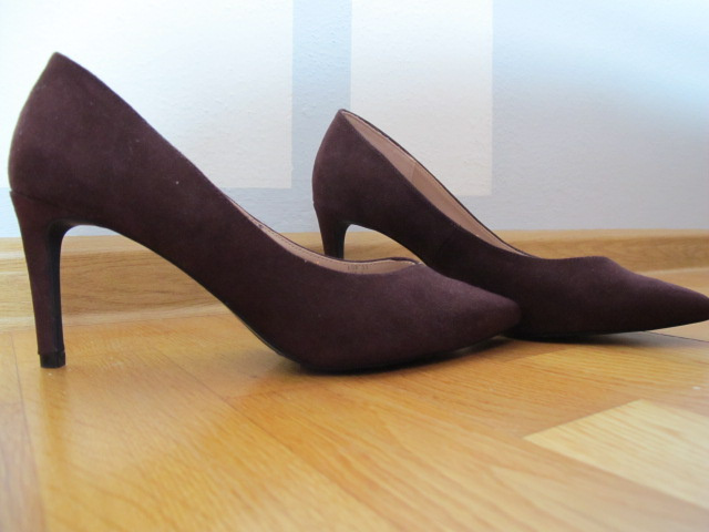 HM  lodičky 37 burgundy