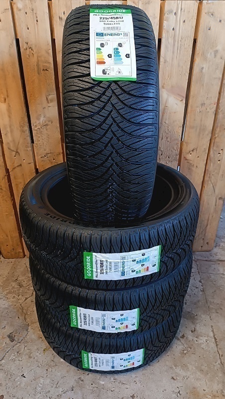 225/45 R17 celoročné pneumatiky DOT 2025
