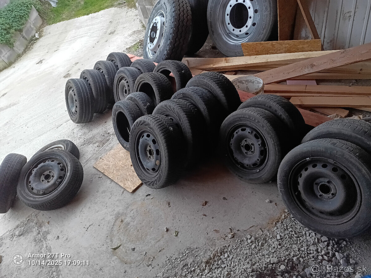 Predám všetky kolesa spolu