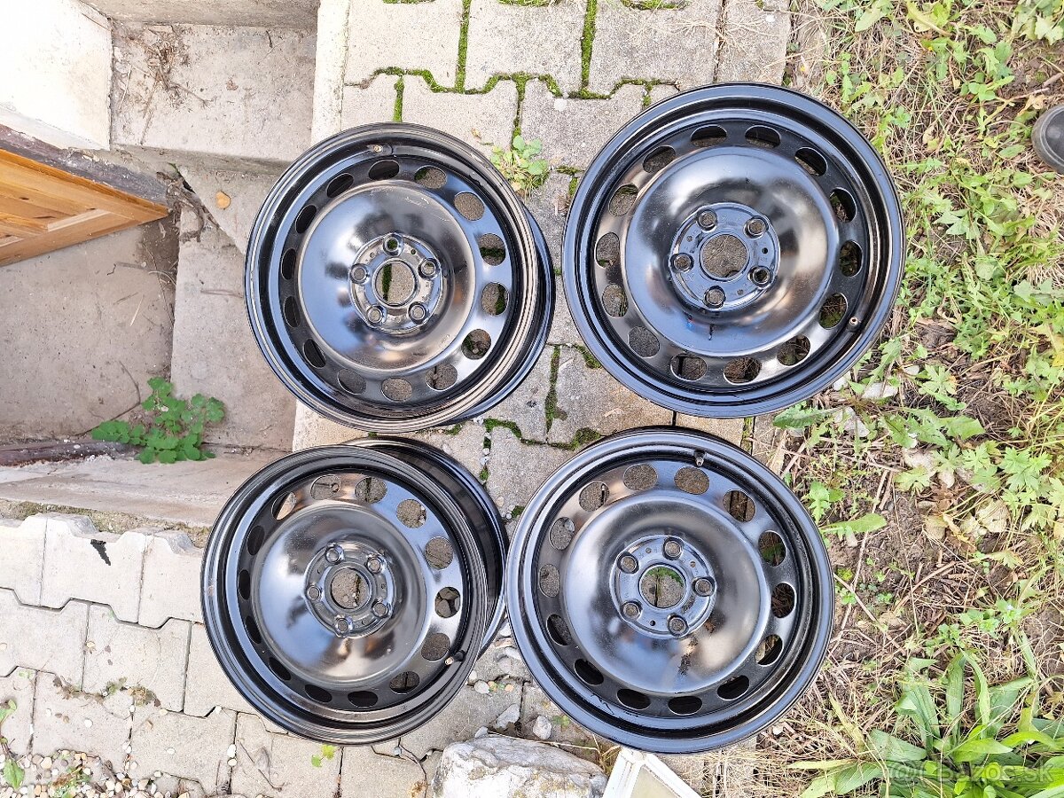 5x112 r16 plechove disky vw 