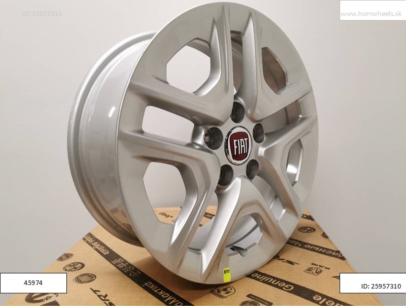 Fiat 500X originál alu disky 6,5J R16 5x110 ET40 1215