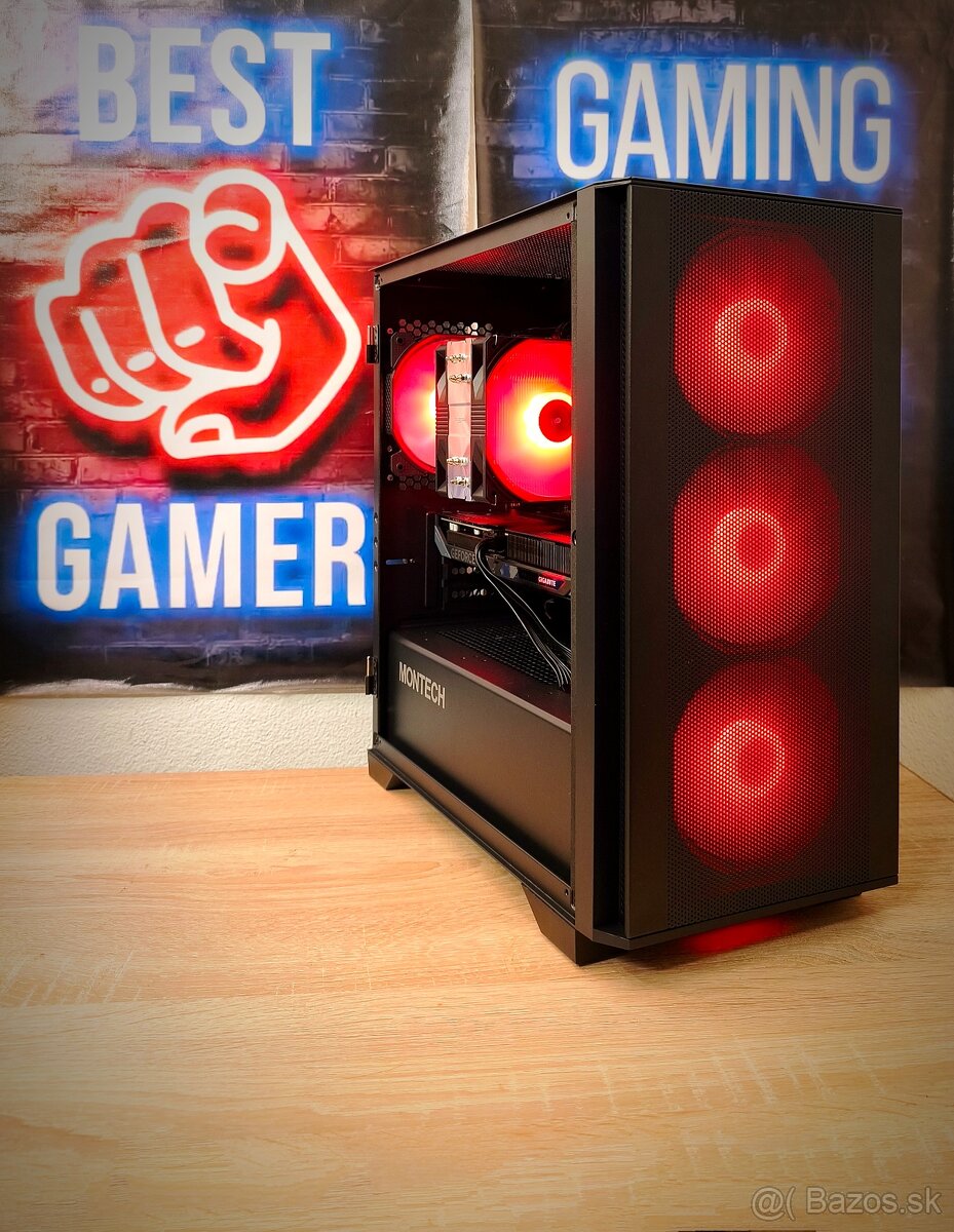 R5 7600/RTX 5060 Ti 16GB/32 GB RAM/NVMe SSD+HDD 2TB/Záruky