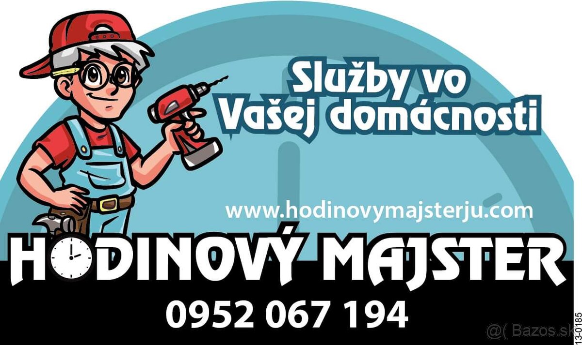 Hodinový majster/manžel 0952067194