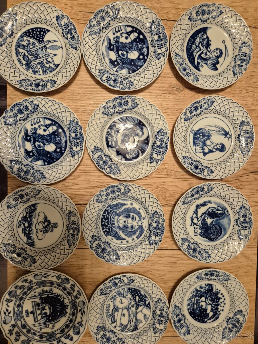 Cibulák-výroční talíře