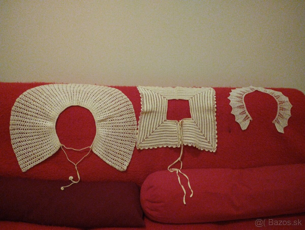 Háčkované goliere