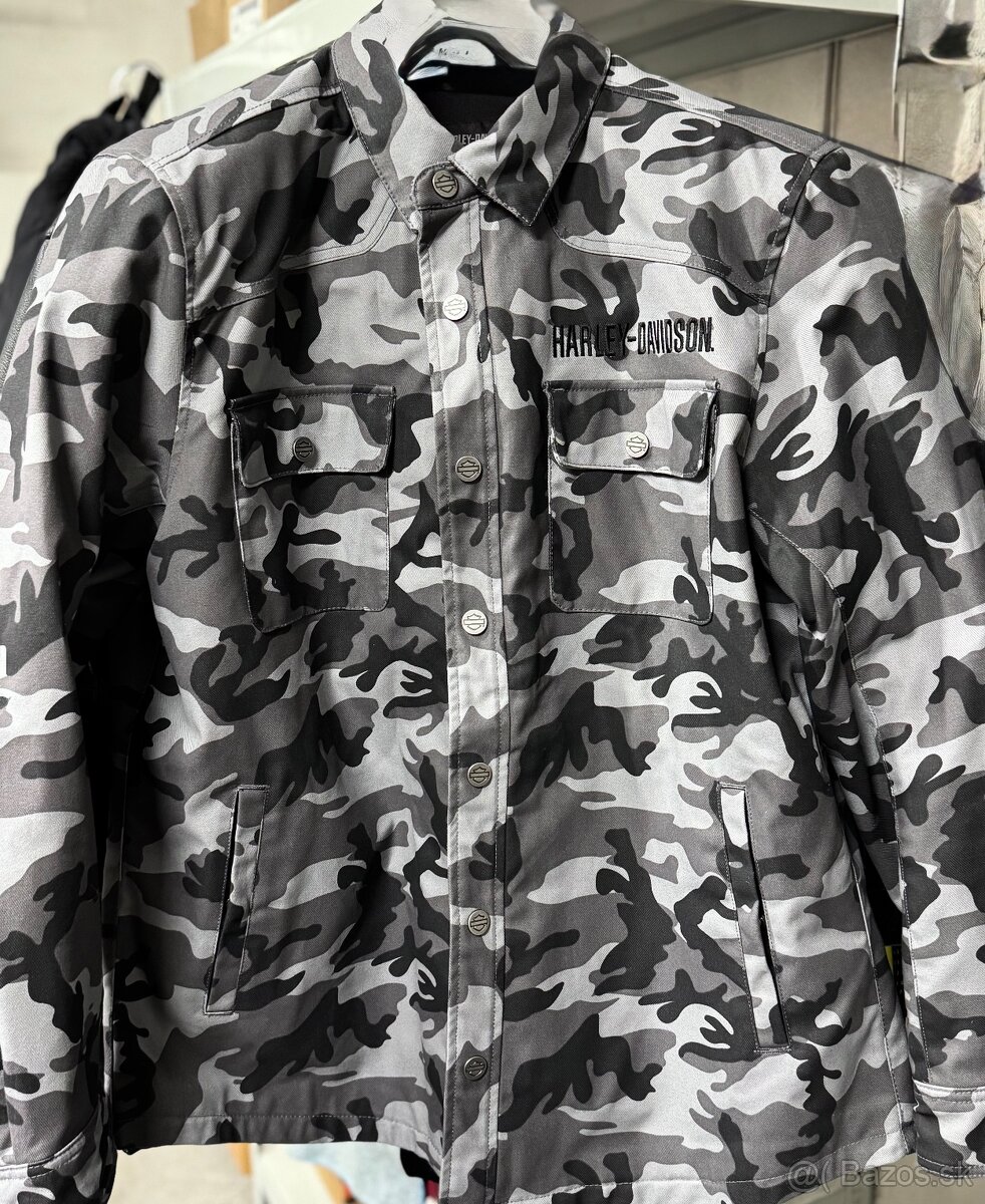 Predám motorkársku bundu zn. HARLEY DAVIDSON