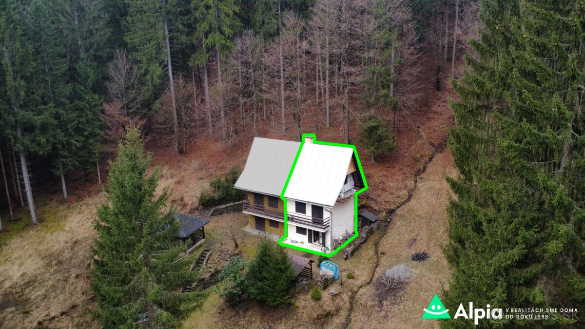 Chata Podjavorník - Papradno, na predaj