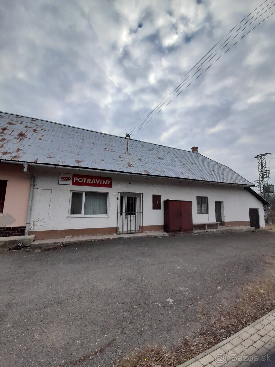 PRENÁJOM obchodný priestor – Uňatín