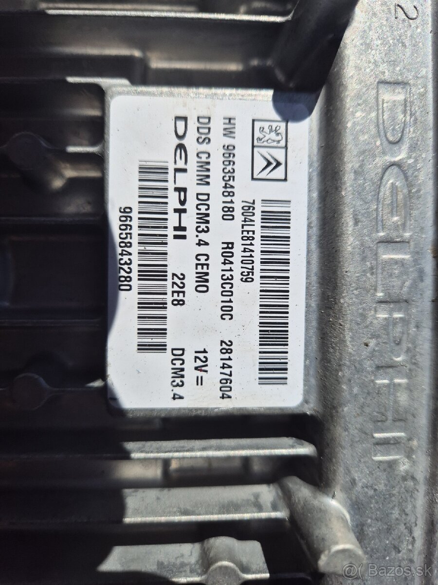 Riadiaca jednotka Citroen