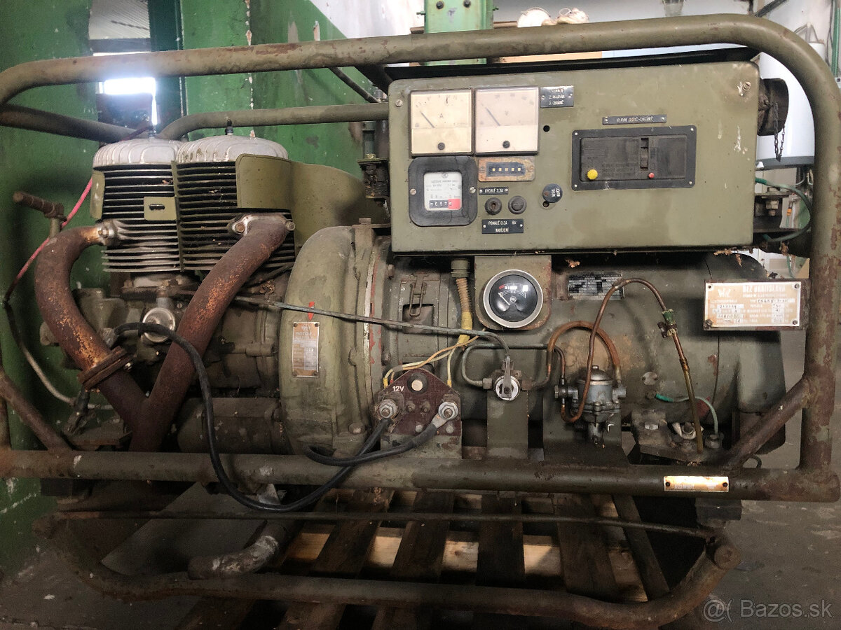 Vojenská elektrocentrála 6kW