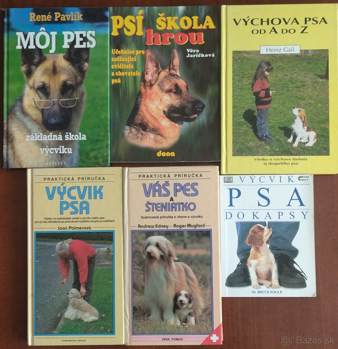 Knihy o výcviku psa