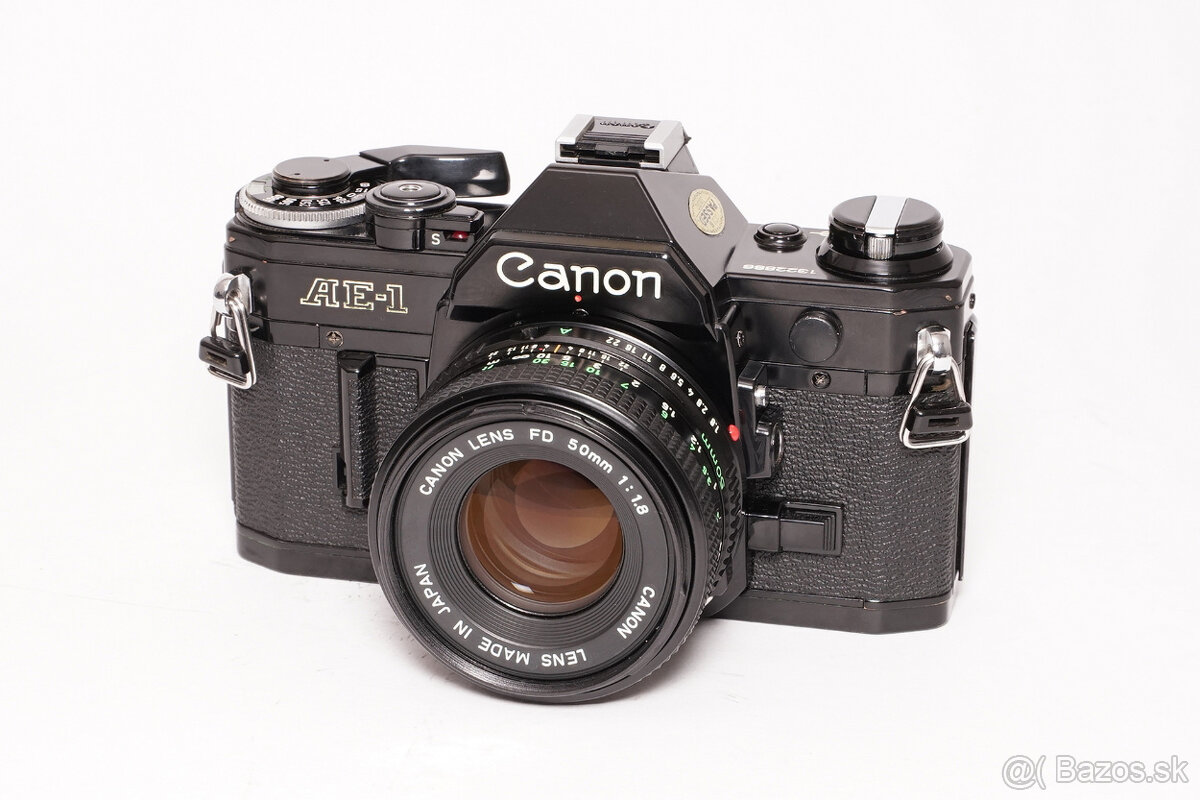 Canon AE-1, FD 50mm/1,8