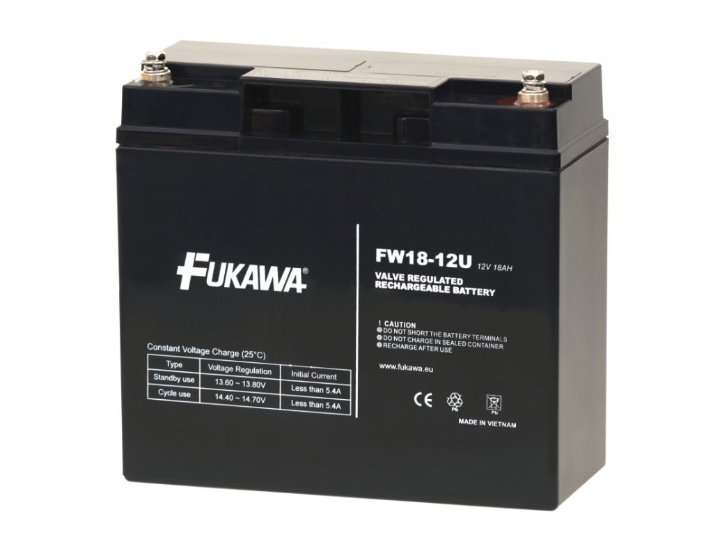 Akumulatory FUKAWA 12V 18Ah (FW 18-12U)