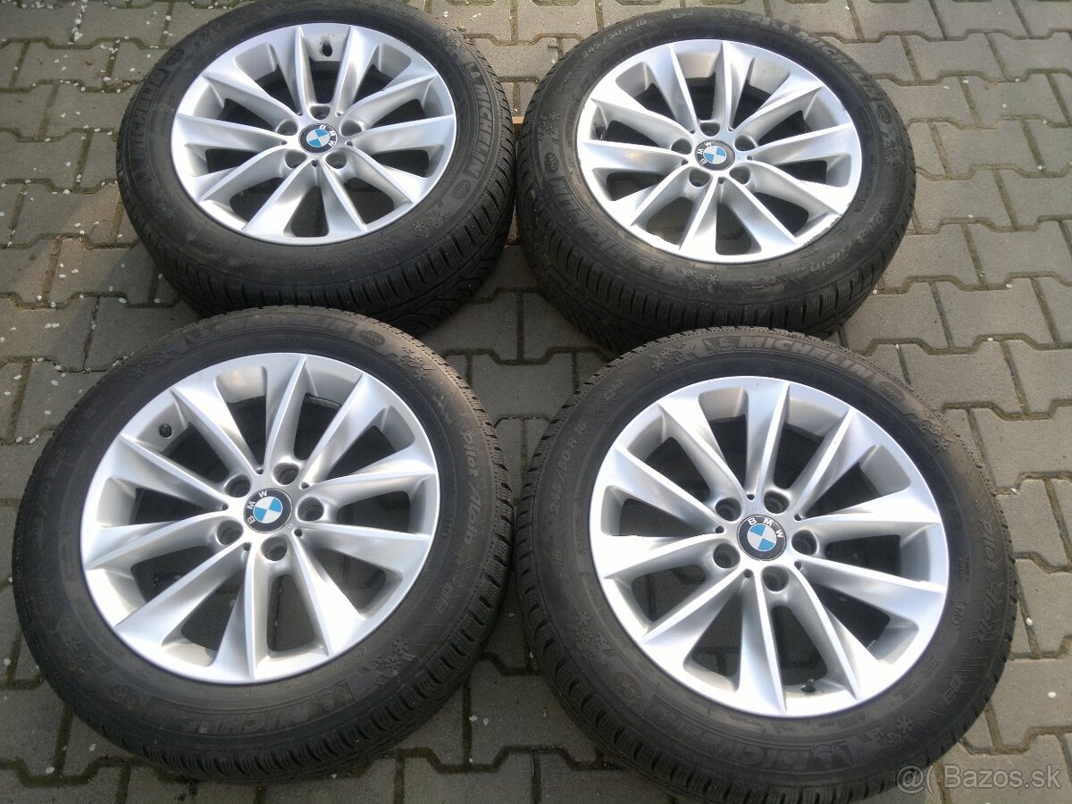 Elektrony BMW X3  5x120 r18, zimné pneu. 245/50 r18