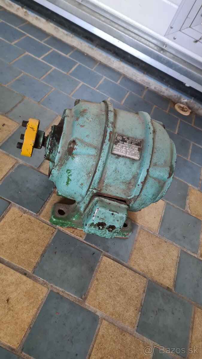 Elektrický motor na vodárnu