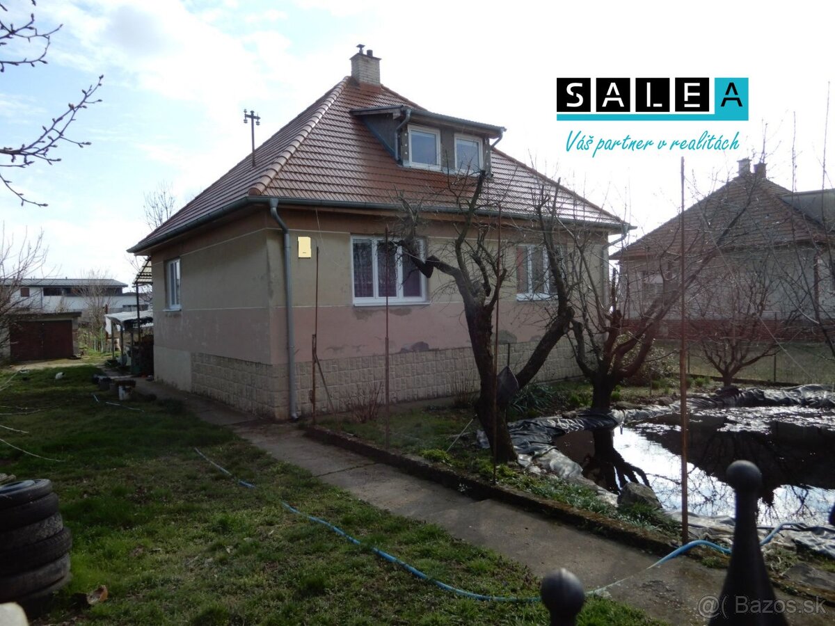 PRI RÝCHLOM JEDNANÍ DOHODA MOŹNÁ Slnečný rodinný dom 110 m2