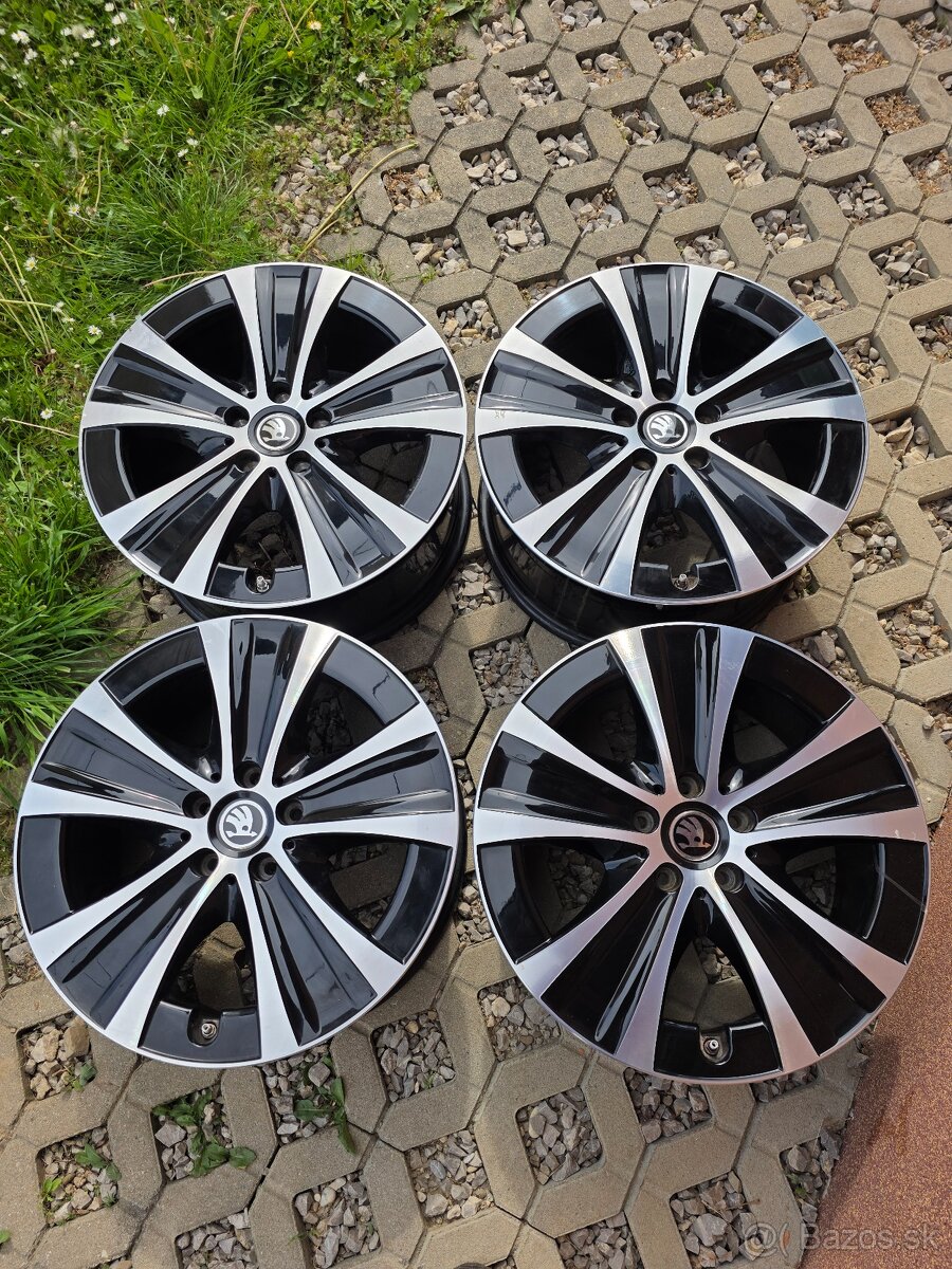 Nové 4ks 18" SKODA Superb, Kodiaq... 8J x18 ET43