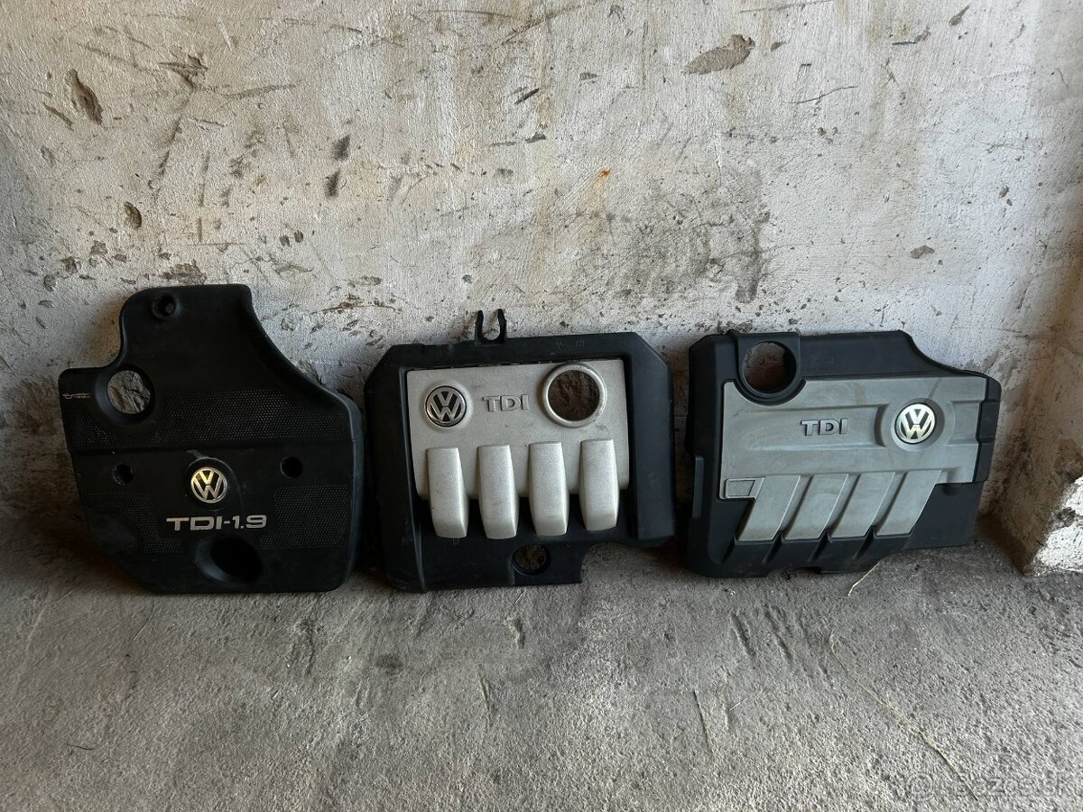 Kryty motorov VW 1.9TDi,2.0TDi