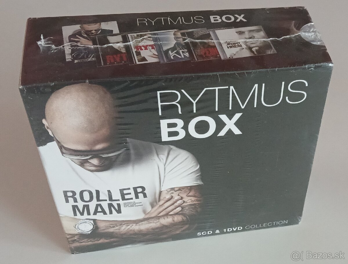 Rytmus BOX 5CD Kolekcia + 1DVD , Nové vo fólii,rare