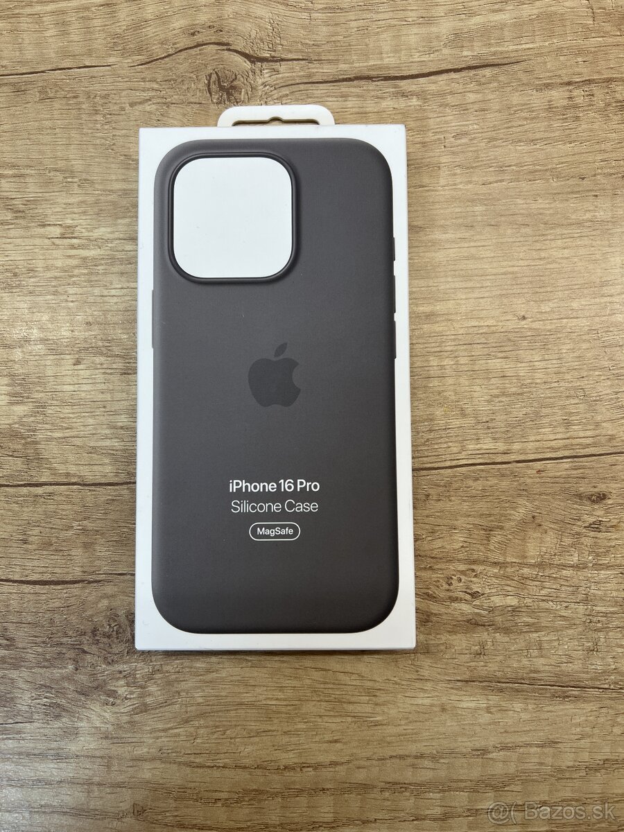 Originál Apple Silikónový kryt s MagSafe na iPhone 16 Pro
