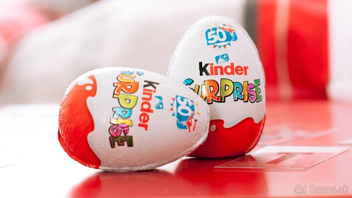 Dopyt hračky z kinder vajíčka