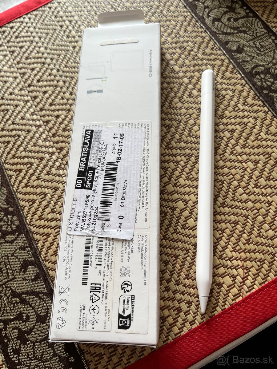 Dotykove pero Apple pencil(